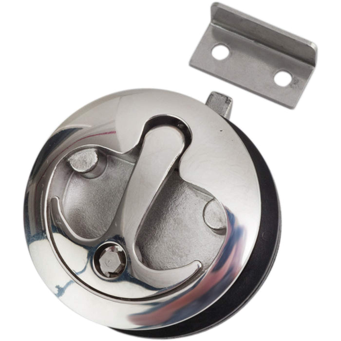 Sea Dog 221972L SeaDog T-Handle Slam Latch, Investment Cast 316 Stainless, 1/8" Fastener, 2" Diameter