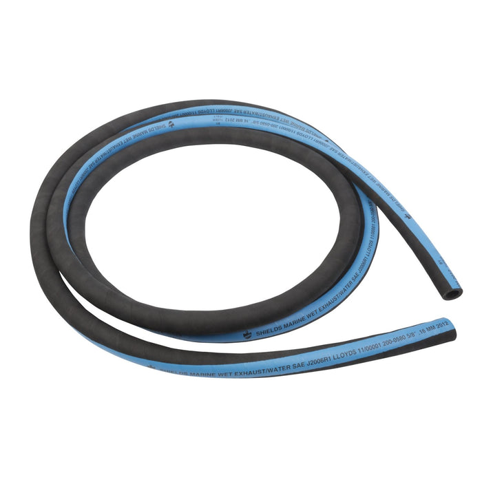 Shield 16-200-0584 Shields Marine Exhaust Water Series 200 Hose without Wire, 5/8" x 12-1/2'