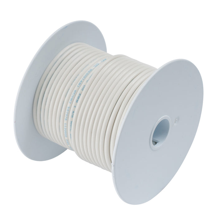 Cable de cobre estañado Ancor blanco de 6 AWG - 25'