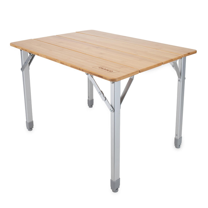 Camco 51895 Compact Bamboo Folding Table