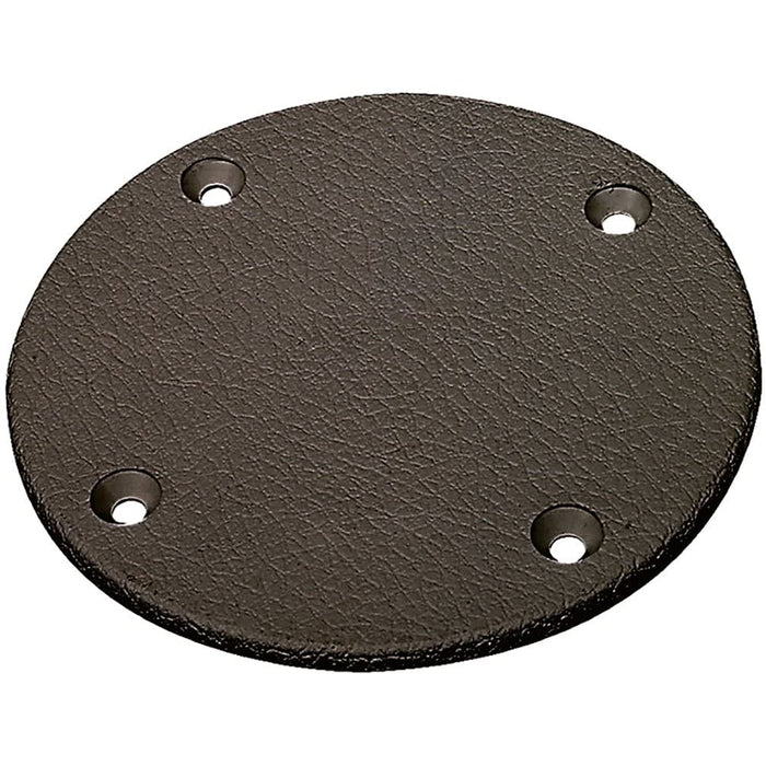 Seachoice 50-39611 Polypropylene Cover Plate Black OD: 5-5/8"