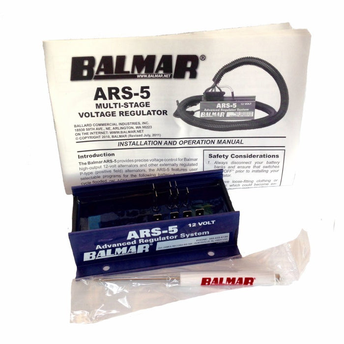 Balmar ARS-5 Advanced Multi Stage Regulator, 12V w/o Harness
