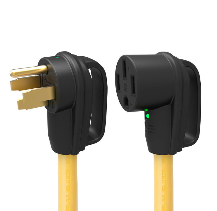 Weekender 50ARVE10 Park Power 50A 125/250V Extension Cord W/Handle & Indicator, Light, 10'