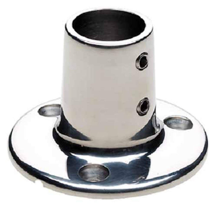Seachoice 37811 Round Base Rail Fitting For 7/8" OD Tubing