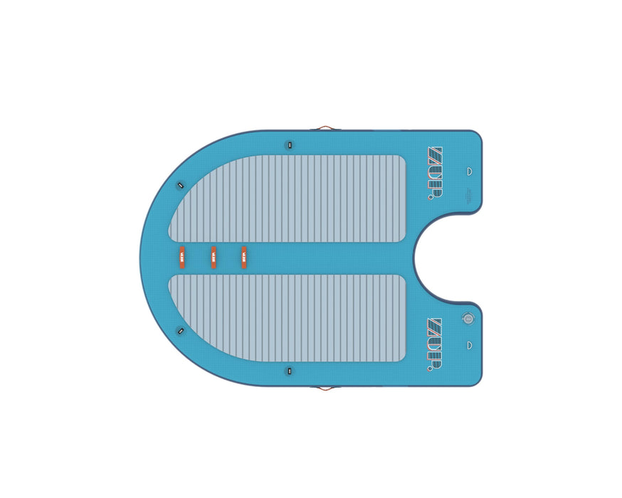 ZUP ZUP-75205 Dropstitch Outboard motor Inflatable Watermat 8' x 6' x 6' Blue