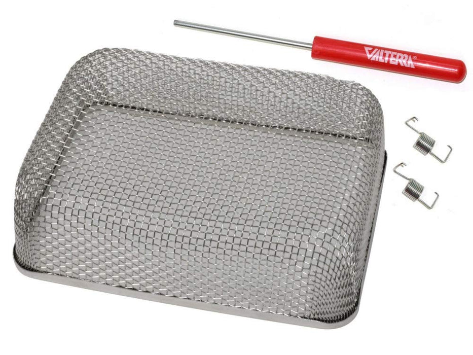 Valterra A10-1305VP SS Bug Screen for Furnace Vent, Includes Installation Tool & Fasteners