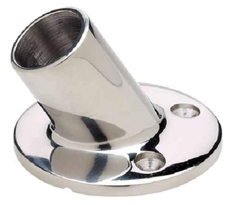 Seachoice 37791 Round Base Rail Fitting For 7/8" OD Tubing