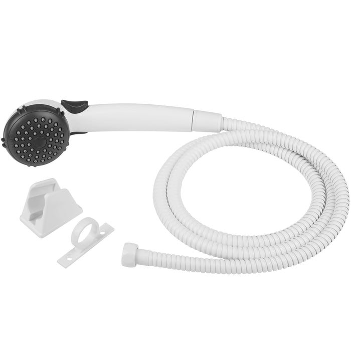 Dura Faucet DF-SA400K-SN Single Function Shower Wand & Hose Kit, Satin Nickel