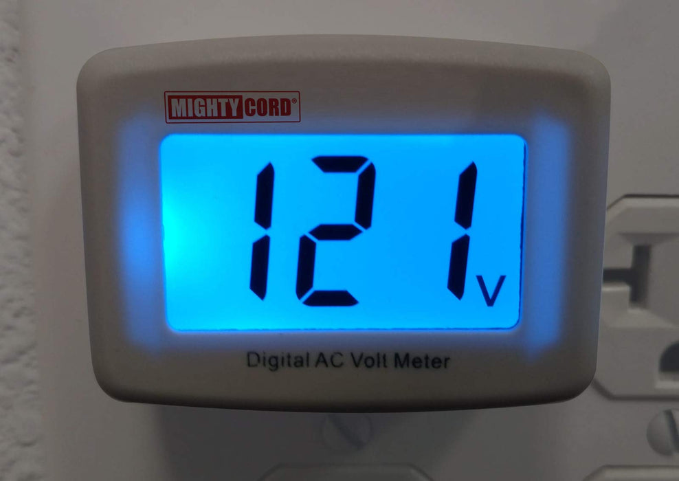 Valterra A10-120VM Mighty Cord Digital AC Volt Meter