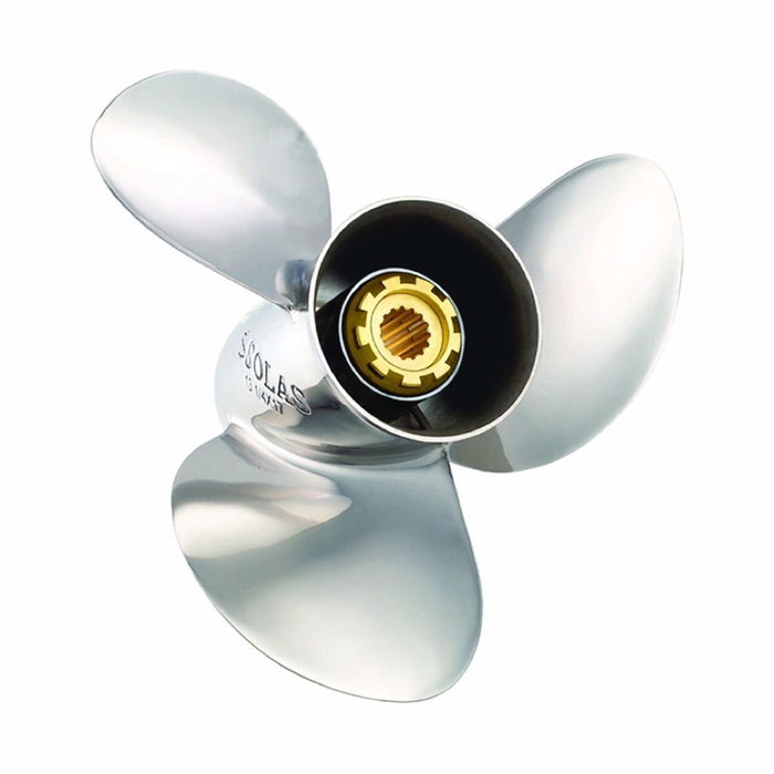 Solas Propeller 1331-110-15 Solas New Saturn SS 3-Blade Propeller for Mercury