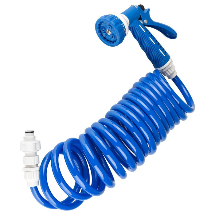 Dura Faucet DF-SA187-WT Quick Connect Exterior Spray, White/Blue