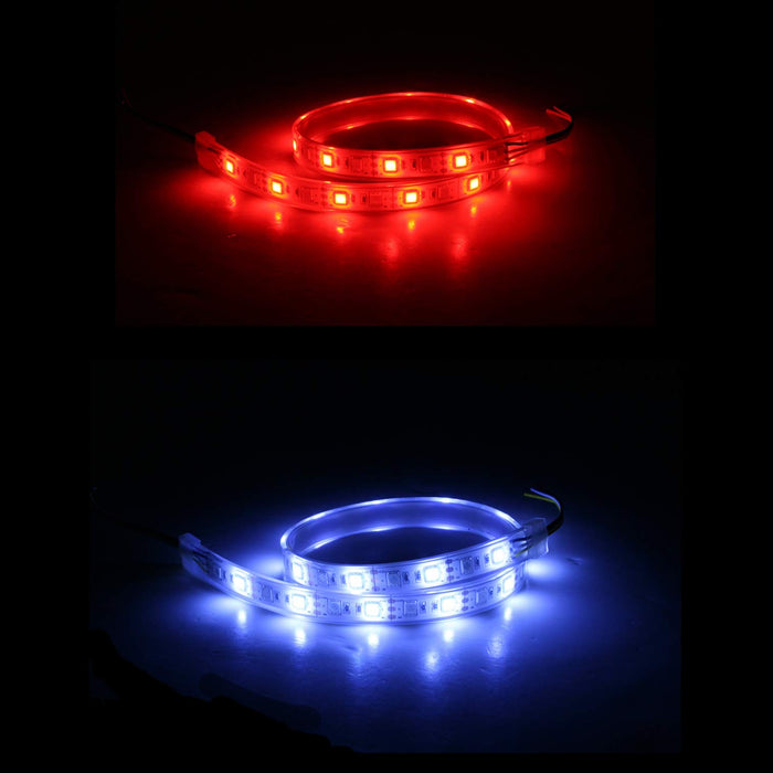 Scandvik 41515P LED Dual Color Flex Strip, Red/White