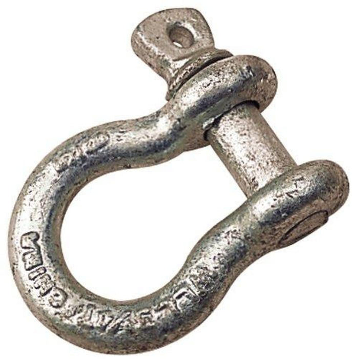 Sea Dog 147611 Galvanized Shackle-Load Rated, 1/2", Max Load: 1-1/2 Ton