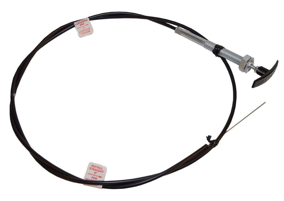 Valterra TC72CNPB Replacement Waste Valve Polymer Cable & Handle, 72"