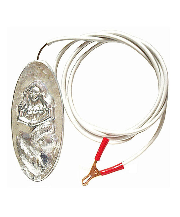 B & S Anodes BSMMERMAID Mermaid Hanging Zinc Anode w/Cable