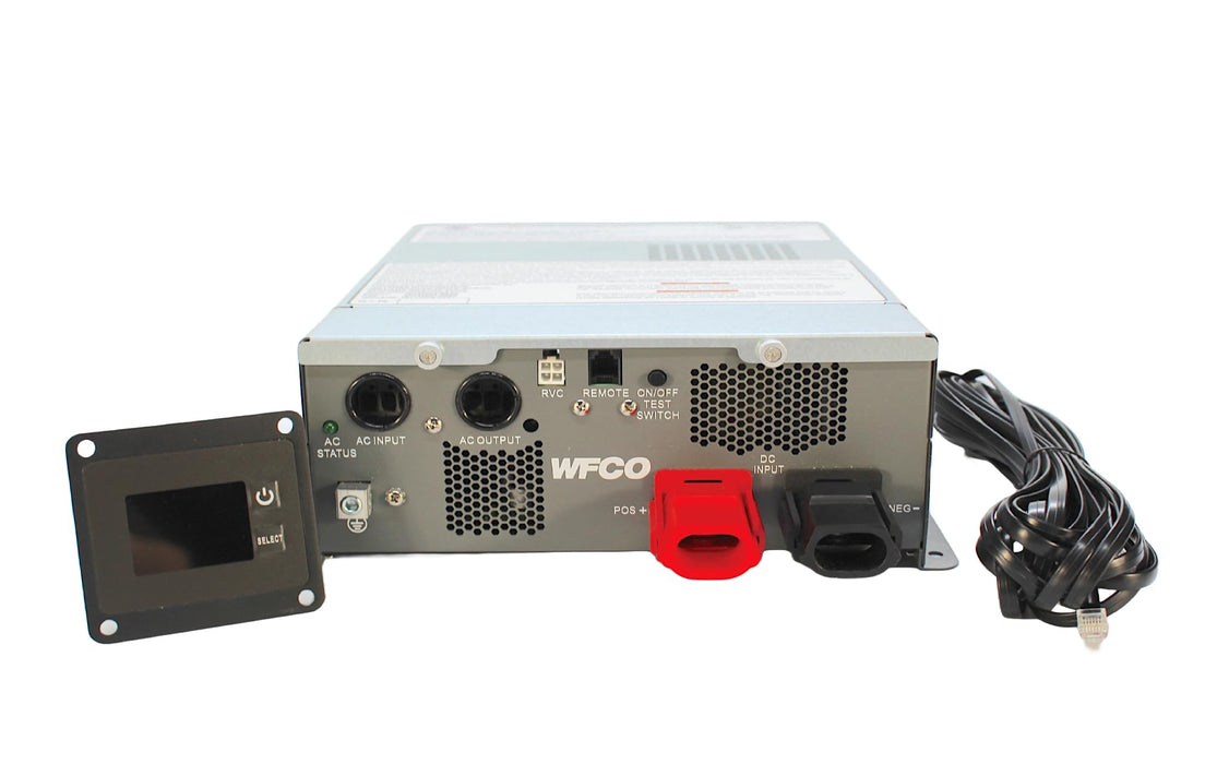 Artis Products WF-5320 WFCO Pure Sine 5300 Series Inverter w/Transfer Relay, 2000w