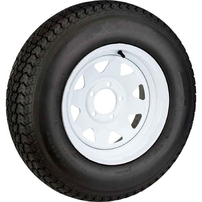 Loadstar Tires 32181 ST Radial Tire & Wheel (Rim) Asm ST215/75R-14 5 Hole C Ply