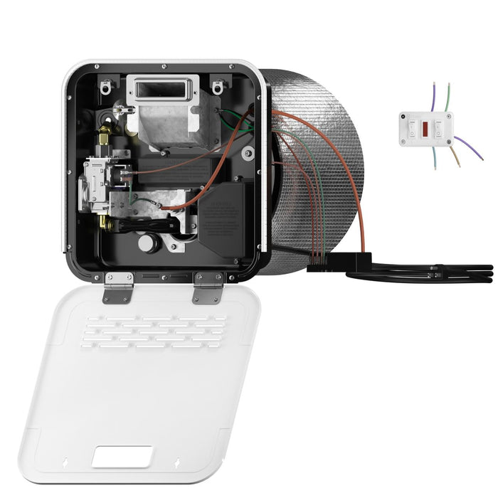 GE Appliances PM6WRS Profile™ Dual Fuel Water Heater Exterior Door for 6 Gal, Heater, White