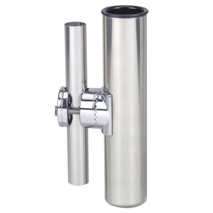 Perko 1215DP0CHR Clamp-On Fishing Rod Holder