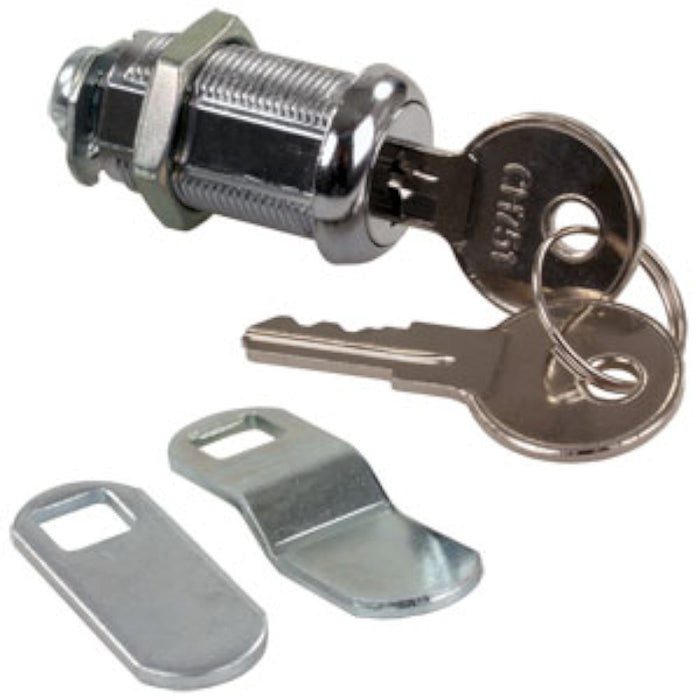 JR Products 325 Compartment Door Key Lock, 1-1/8"
