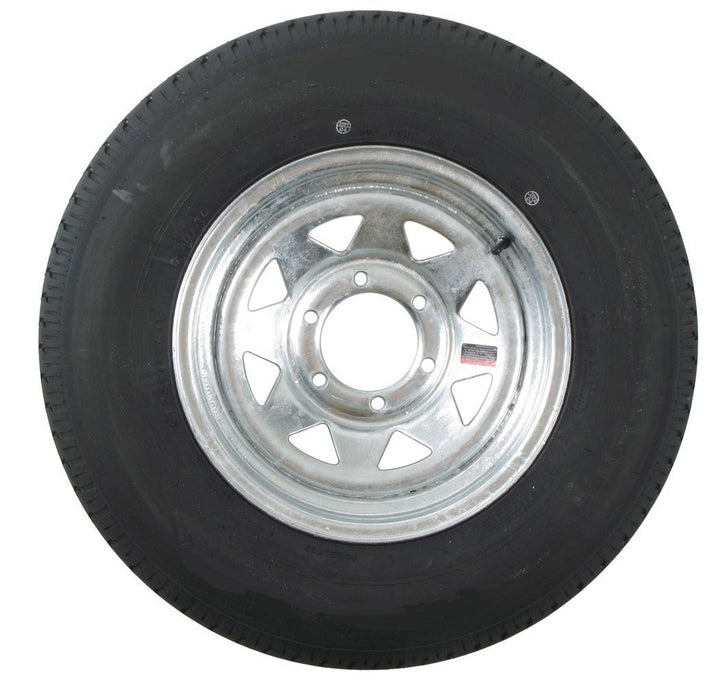 Loadstar Tires 3S880 Bias Tire & Wheel (Rim) Asm ST225/75D-15 6 Hole D Ply