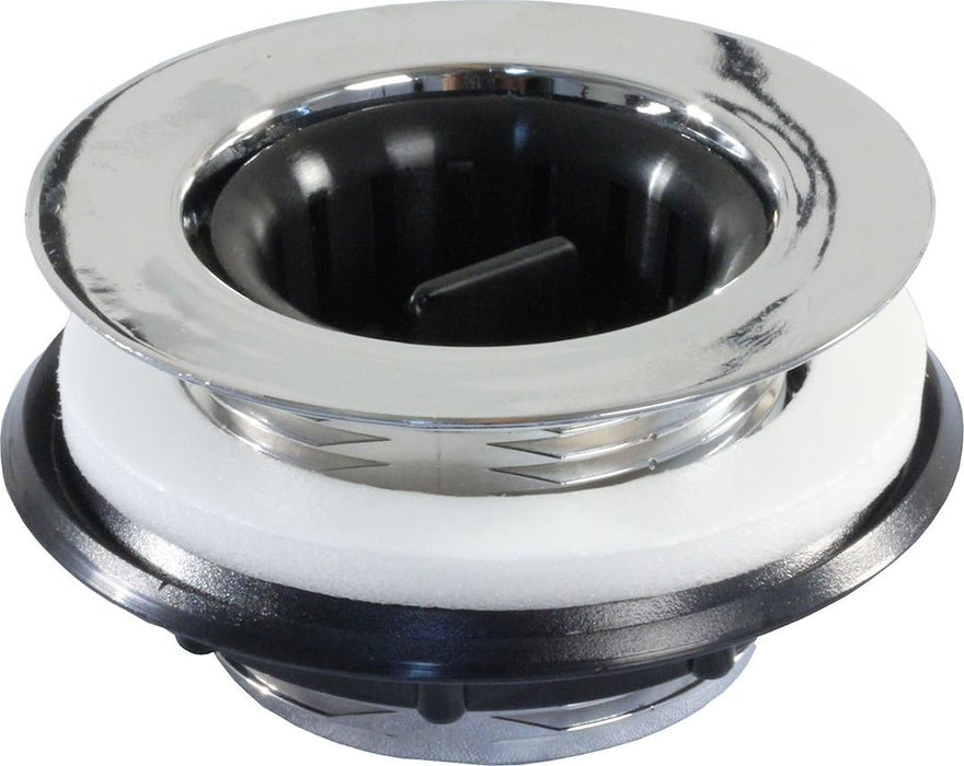 JR Products 95035 Strainer w/Threaded Basket, Chrome