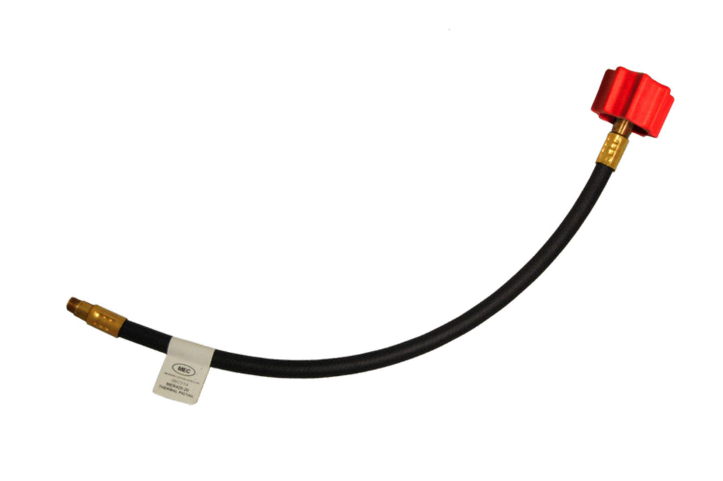 Marshall Excelsior MER425H-24P 24" Length High Flow Hose for High Capacity, Regulators.
