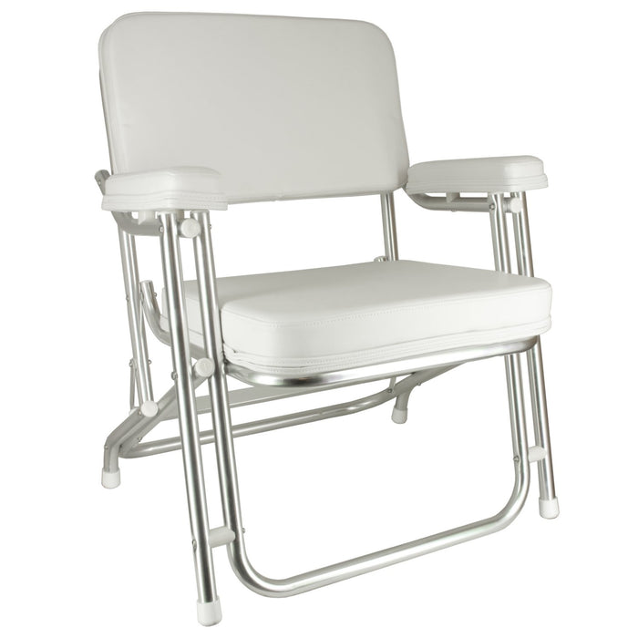 Springfield 1080021 Deck Folding Chair, White
