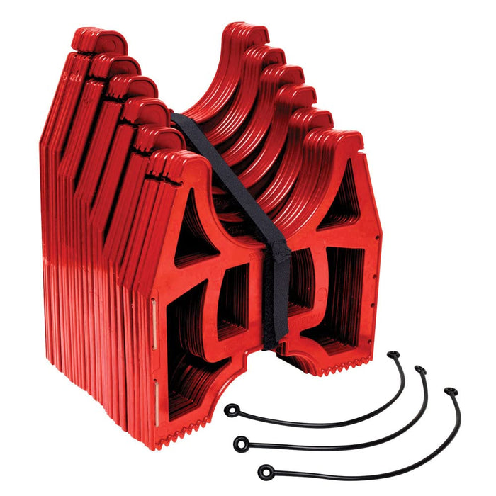 Valterra S1500R 15' Standard Slunky RV Drain Hose Support, Red
