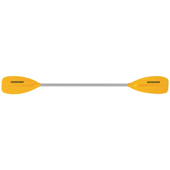 TRAC Outdoors 50480 Crooked Creek C11150 Yellow 5' Youth Kayak Paddle
