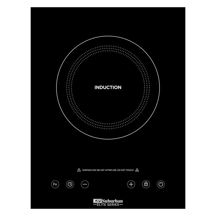 Suburban Mfg 3308A Suburban Elite Series Induction Cooktop, Single Element