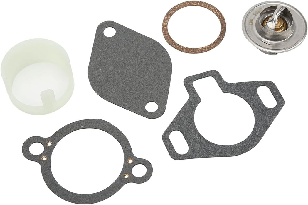 Quicksilver 807252Q5 Replacement Thermostat 160 Degrees F for V6 and V8 MerCruiser Engines 1987-2016