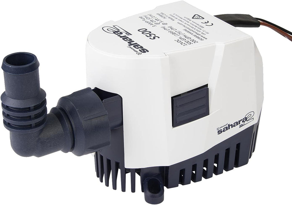 Attwood Sahara MK2 S500 Bilge Pump 500 GPH - 12V - Automatic