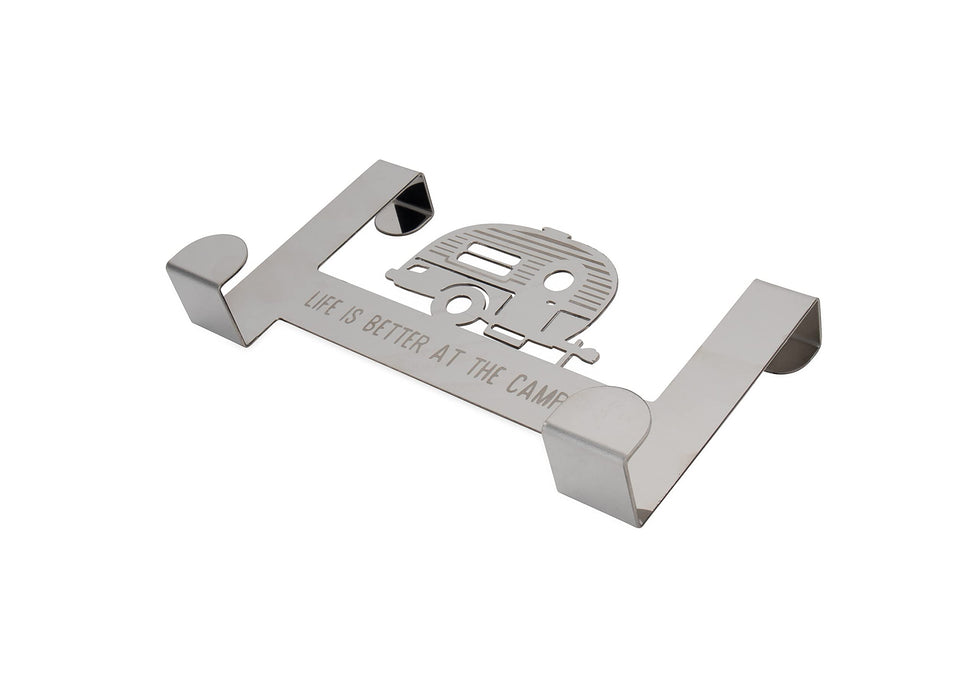Camco 53381 2-Hook Over The Door Towel Hanger