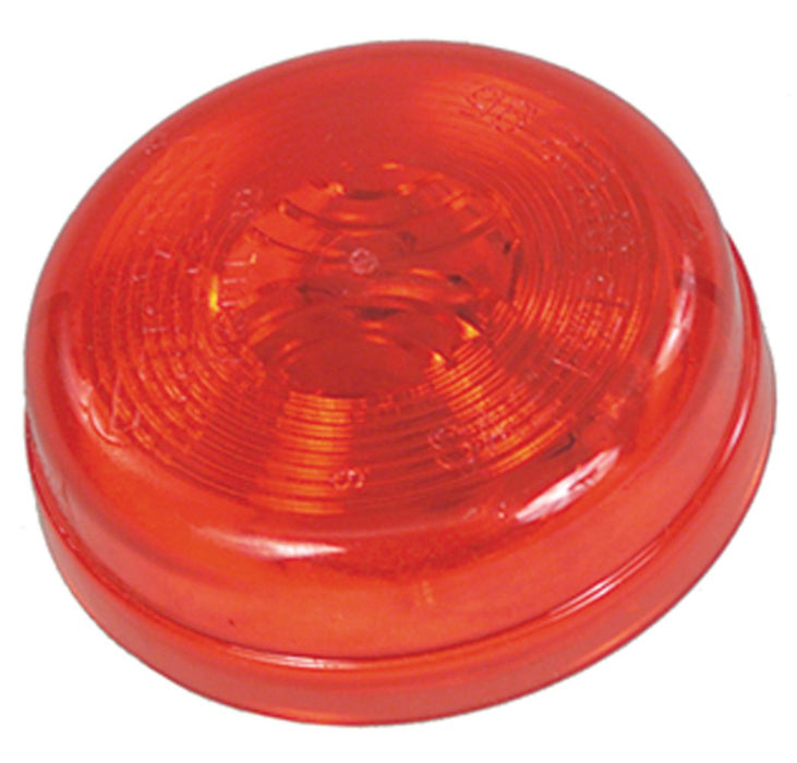 Wesbar 203380 2" Round Side Marker Light, Amber