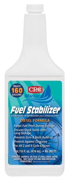 CRC 6172 ***FUEL STABALIZER DIESEL 16 FL OZ TREATS 160 GALLONS