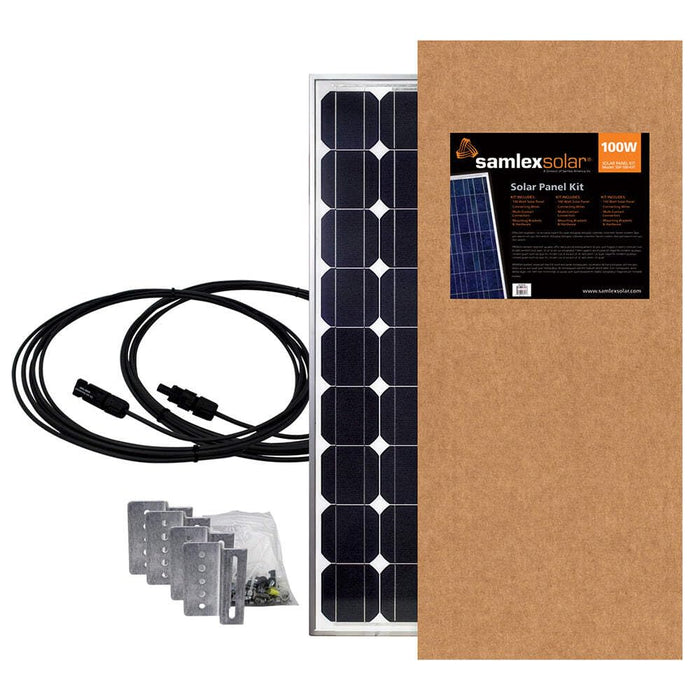 Samlex America SSP-100-KIT SamlexSolar 100W Solar Panel Kit