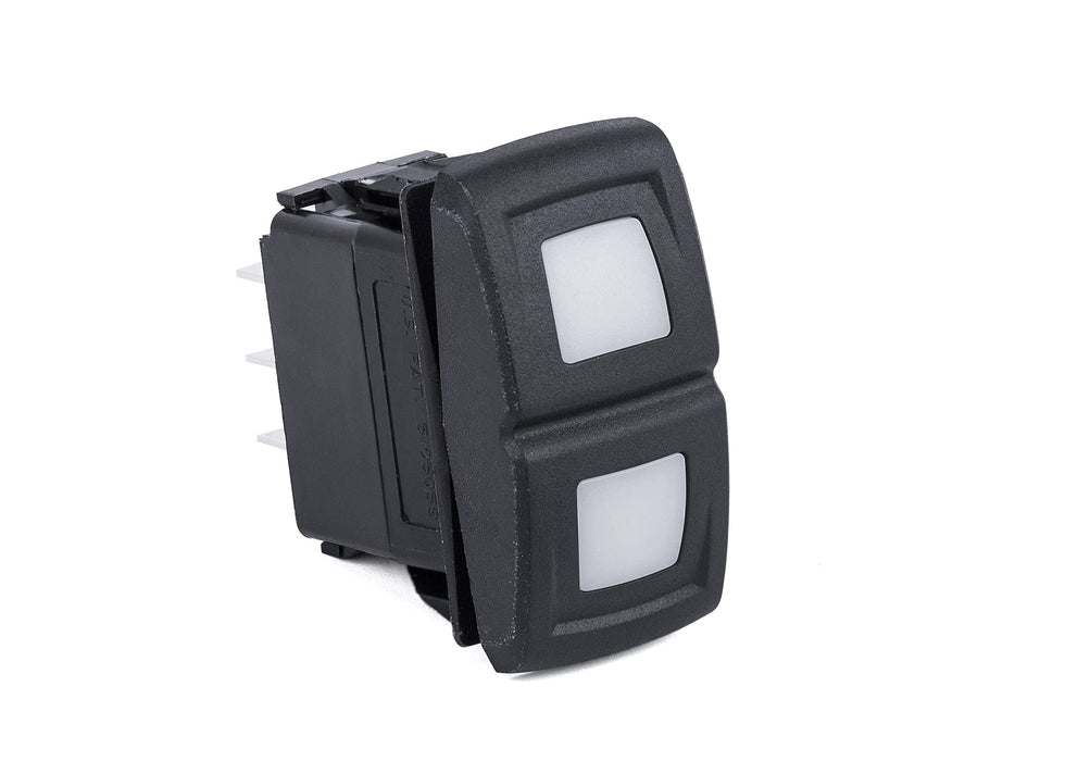 Sierra RK19090 Contura XIV Rocker Switch, ON-OFF-ON, DPDT
