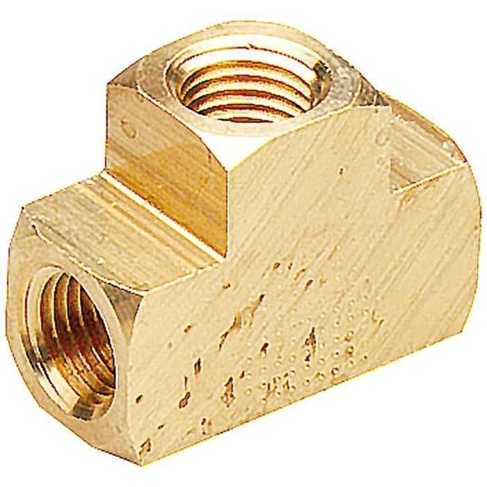 Seachoice 50-20891 Female Brass Tee Fitting 1/4" NPT