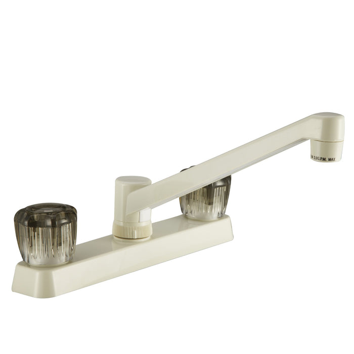 Dura Faucet DF-PK600S-BQ Two-Handle Non-Metallic Kitchen Faucet, Bisque