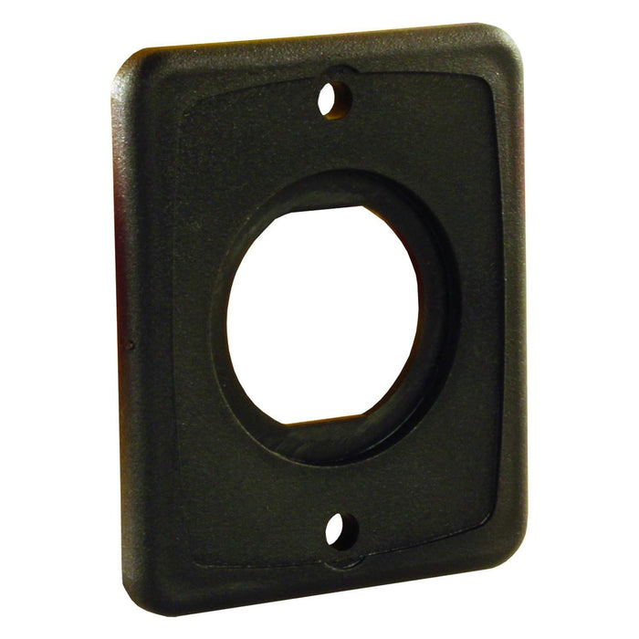 JR Products 15155 Single 12/USB Mounting Plate for RV Charging Ports