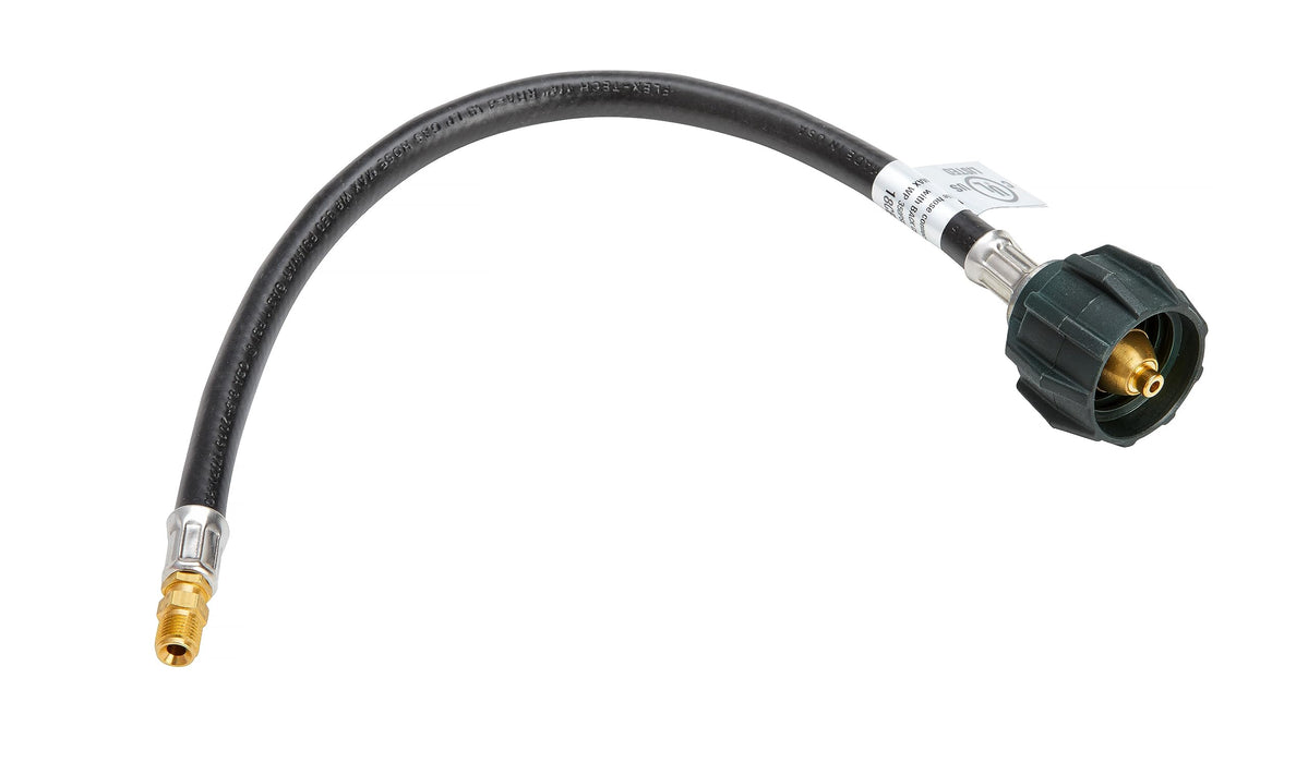 Suburban Mfg LPPT15F Suburban RV Type 1 Acme Nut Pigtail w/ 1/4" Inverted Flare, Fitting, 15"