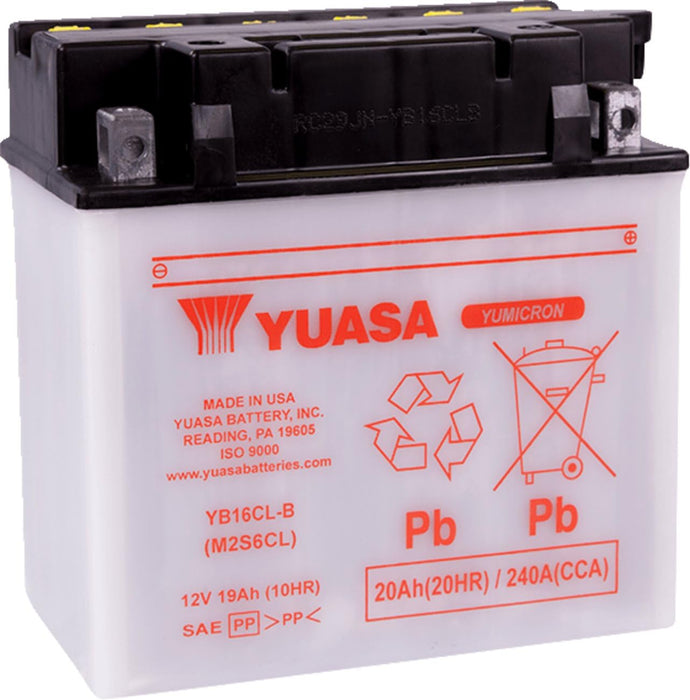 Yuasa Battery Inc. YUAM2S6CL Yuasa High Performance, Yumicron/Conventional