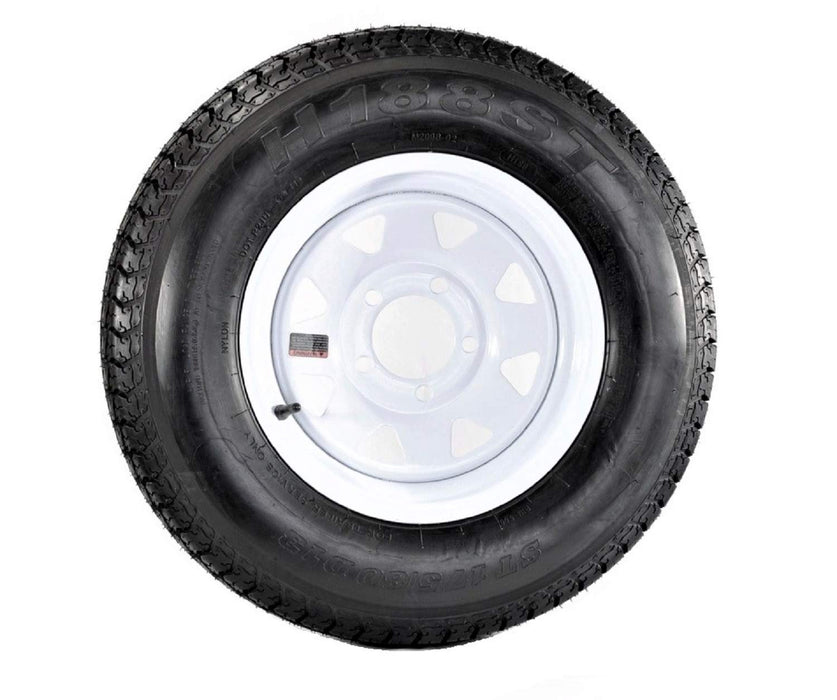 Loadstar Tires 3S140 Bias Tire & Wheel (Rim) Asm ST175/80D-13 5 Hole C Ply
