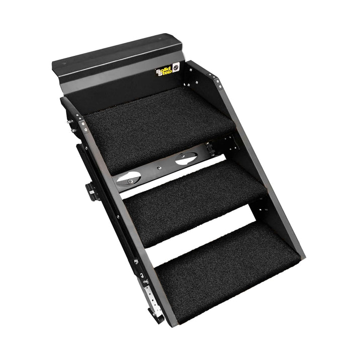 Prest-O-Fit 2-0288 Trailhead Step Rug, Obsidian Black, 3 Step, 20.125 in.