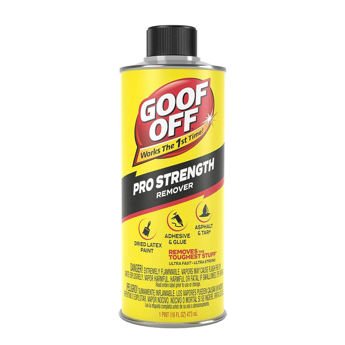 Damp Rid FG653 Goof Off Pro Strength Remover, 16 oz.