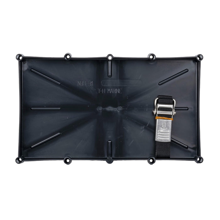 TH Marine NBH-31-SSC-DP T-H Marine Battery Holder Tray w/ SS Buckle for Series, 29/31 Batteries