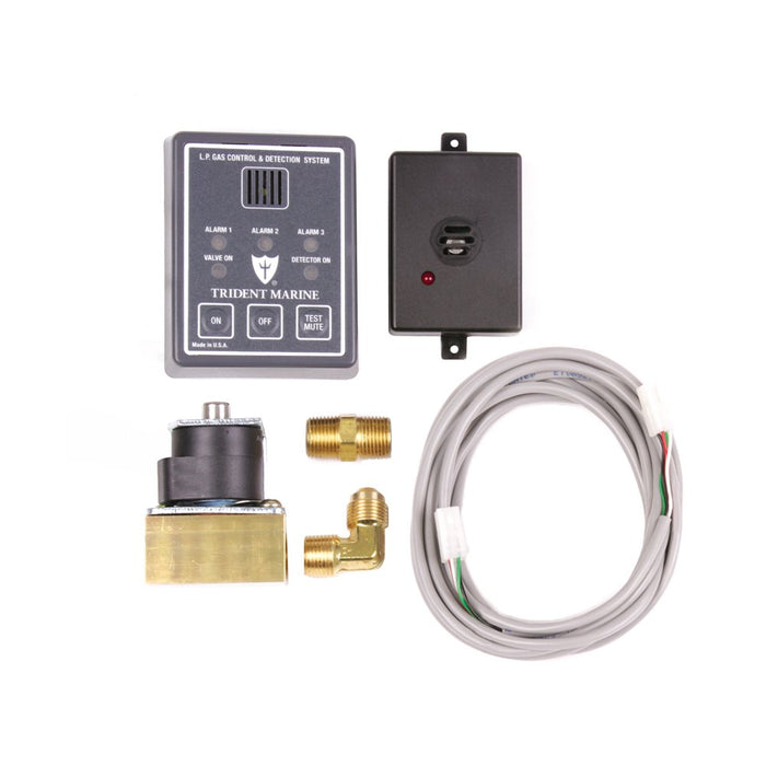 Trident Marine 1300-7761-KIT Trident LPG 12V Control & Detection System w/ 10', Connect Cable