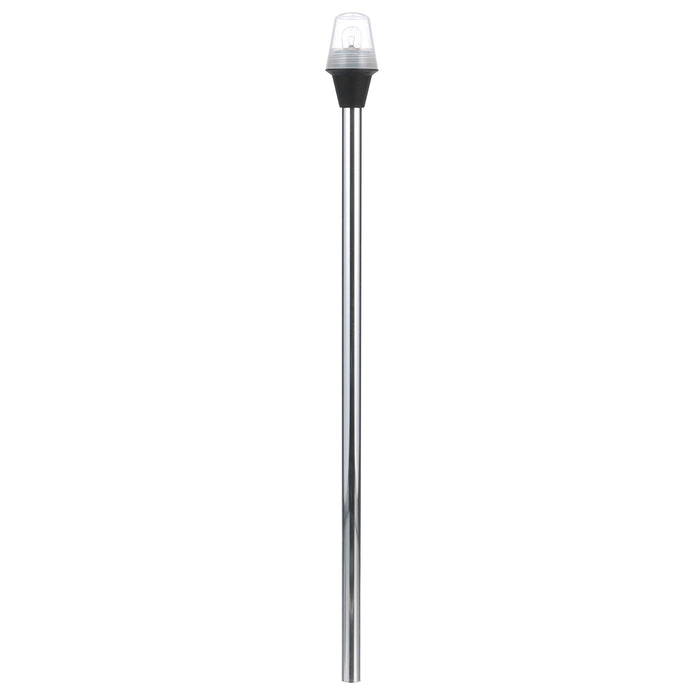 Seachoice 2951 LED All-Round Light for Boating, Stow-A-Way Aluminum Light, 24-1/8 In.
