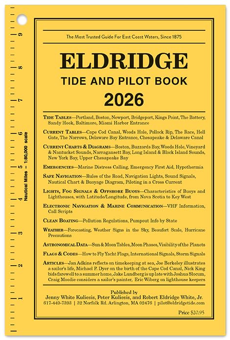 Eldridge 2026 Tide and Pilot Book - 978-1-883465-32-2